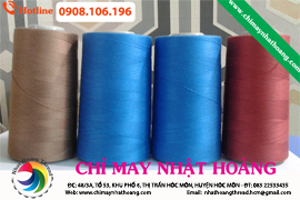 Chỉ cotton, polyester